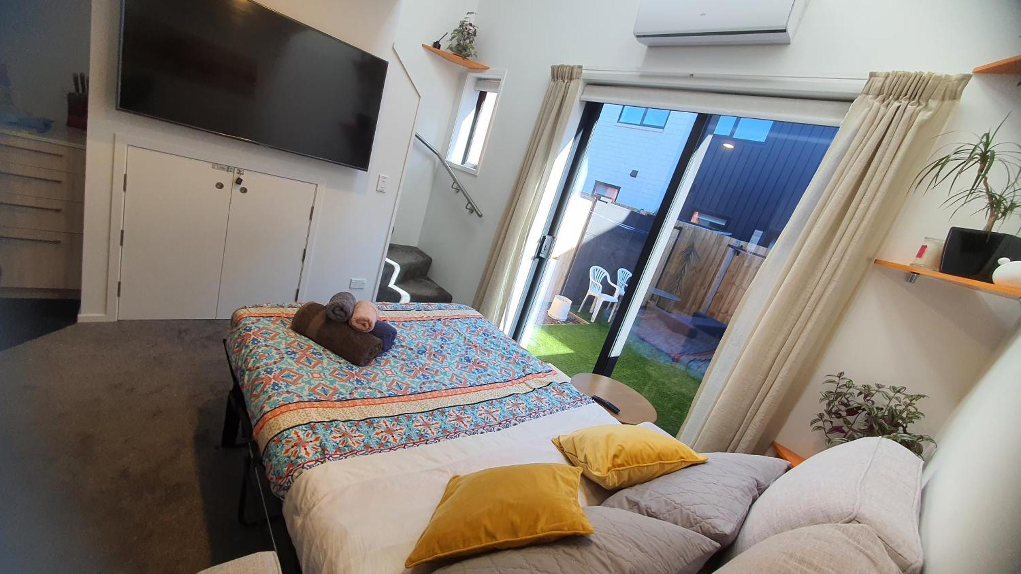 Modern Loft In Christchurch Cbd With Private Courtyard Extérieur photo